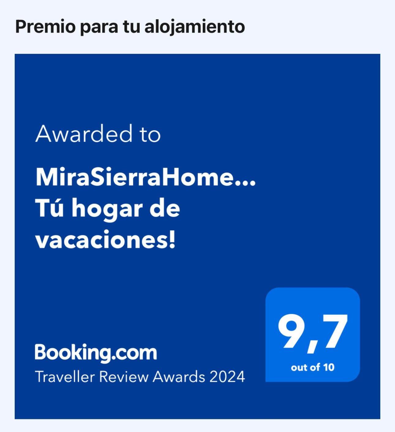 Mirasierrahome... Tu Hogar De Vacaciones! アロラ エクステリア 写真